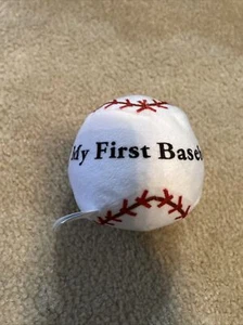 Playgro Brand My First Baseball Ball Plush stuffed toy Rattle - Picture 1 of 24