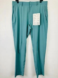 Fabletics The Don 5 Pocket Trouser Pants Seafoam Green Mens 34x32 NEW - Picture 1 of 10