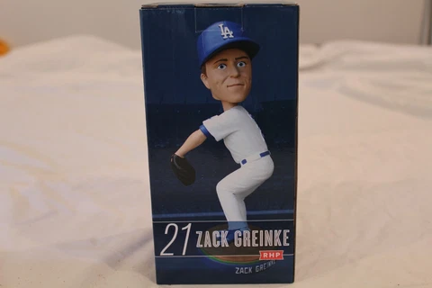 MLB Los Angeles Dodgers Zack Greinke (2014) Bobblehead Cover