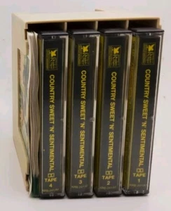 Reader’s Digest Country Sweet 'N’ Sentimental 4 Cassette, Pre-owned, Very Good - Picture 1 of 3