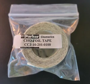 Lámina de protección conductora EMI Parker CHO-FOIL 10 yardas con adhesivo conductor - Imagen 1 de 3