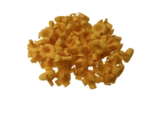 100 PCS Small Puakenikeni 01 Clay Beads 1.8 cm for Jewelry Making Craft Supplies - Picture 1 of 21