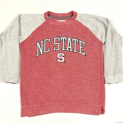 Women's NCSU NC State Wolfpack Sz L Fleece Sweatshirt Pressbox - Image 1 of 4