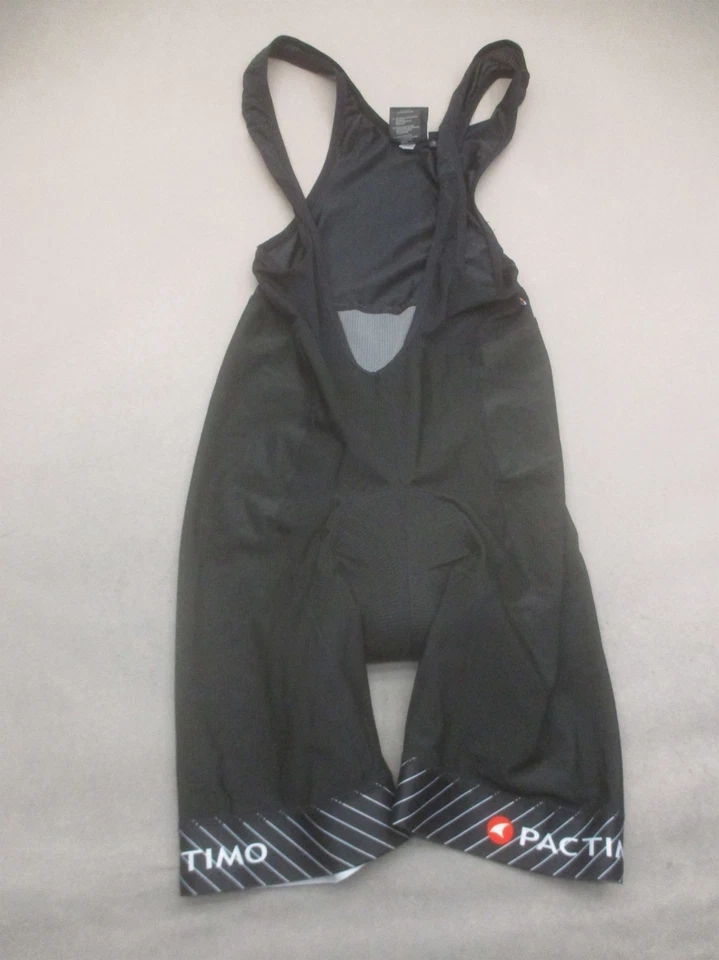 Traje baberos de compresión forrado de ciclismo negro Pactimo talla M para hombre 005 Foto 1 de 4