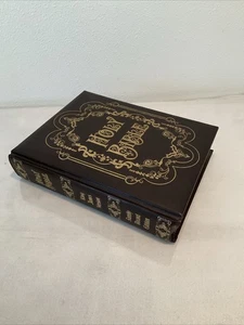 Vintage Holy Bible Family Record Edition 1970 Red Letter King James Version Big - Picture 1 of 9