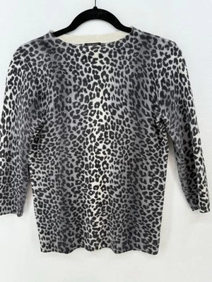 Talbots Women's 100% Cashmere Crewneck Sweater Peitte Large 3/4 Sleeves Pullover - Image 1 of 4