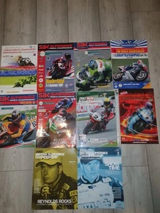 10x BRITISH AND WORLD SUPERBIKE CHAMPION PROGRAMMES (Vintage) - Picture 1 of 4
