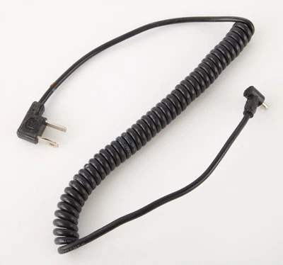 Cable de sincronización flash en espiral de 2 pies para el hogar a PC Foto 1 de 2