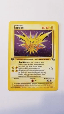 Zapdos 1Edition Fossil - Bild 1 von 2