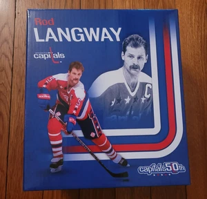 Tappi Rod Langway & Mike Gartner Washington Capitals NHL 2024 SGA Bobblehead nuovi con scatola - Foto 1 di 5