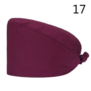 23Styles Cotton Adjustable Elastic Nurse Hat Scrub Cap - Picture 1 of 1