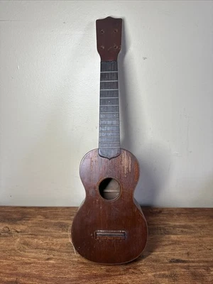 VERY RARE Oliver Ditson Model 1 Mahogany Body 12 Fret Ukelele 1920's - Image 1 of 4