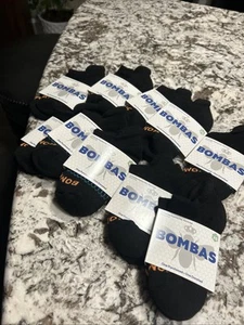 New Bombas Extra Small Ankle Socks Black Unisex Fits Kids Size 1-6 US 10 Pair - Picture 1 of 10