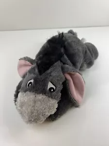 Disney Eeyore Floppy Plush Winnie Pooh Laying Stuffed Animal Removable Tail 12” - Picture 1 of 13