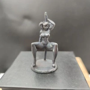 Chinese Antique Bronze Bronze Statue Hand-carved Nude Girl Body Art Ornament - Picture 1 of 6