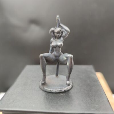 Chinese Antique Bronze Bronze Statue Hand-carved Nude Girl Body Art Ornament • 31.25$