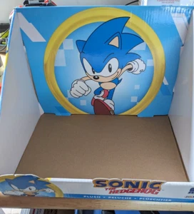 Sonic il Riccio Peluche Negozio Espositore Giocattoli (scatola vuota 12x8x5) - Foto 1 di 1