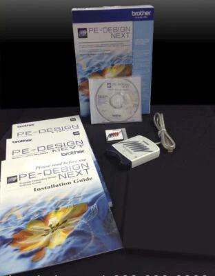 NEW! Brother PE Design Next Embroidery Software Monogramming Digitizing - Image 1 of 2