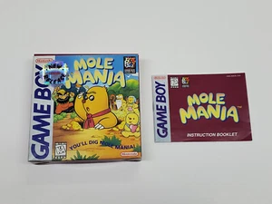 Auténtica caja y manual de Nintendo Game Boy Mole Mania * - Imagen 1 de 16