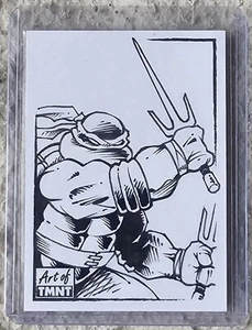 2018 Art of TMNT Teenage Mutant Ninja Turtles Sketch Raphael  - Picture 1 of 2