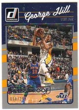 2016-17 Donruss Basketball Press Proof Silver /299 #51 George Hill Jazz