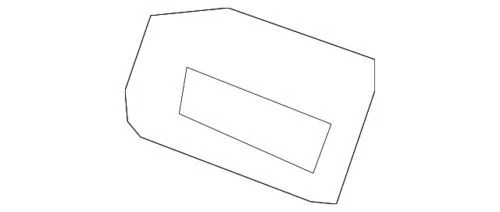 Genuine GM 2008-2015 Chevrolet Saturn Right Side Front Door Pull Handle 96817066 - Изображение 1 из 2