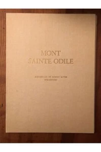 Mont Sainte Odile Aquarelles de Robert Kuven Robert Kuven, Auguste Christen  - Picture 1 of 1