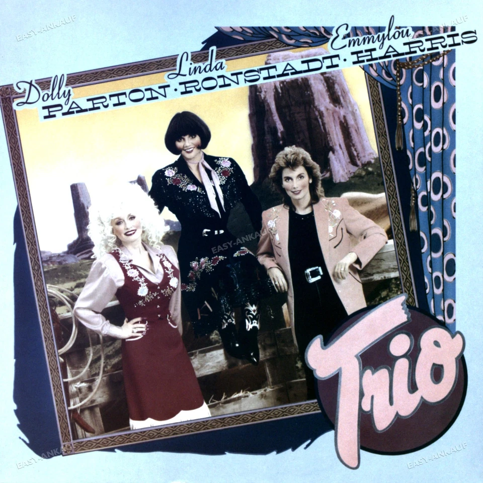 Dolly Parton, Linda Ronstadt & Emmylou Harris - Trio LP (Still Sealed) ` - Image 1 of 1
