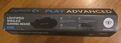 Logitech Play Advanced G305 Lightspeed Gaming Mouse & G240 Gaming Pad - NEW - Image 1 of 3