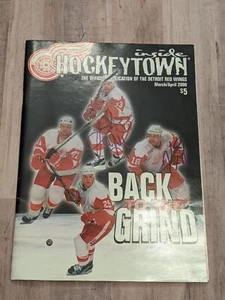 Kris Draper Kirk Maltby Signed Inside Hockeytown Magazine COA March April 2000 - Picture 1 of 2