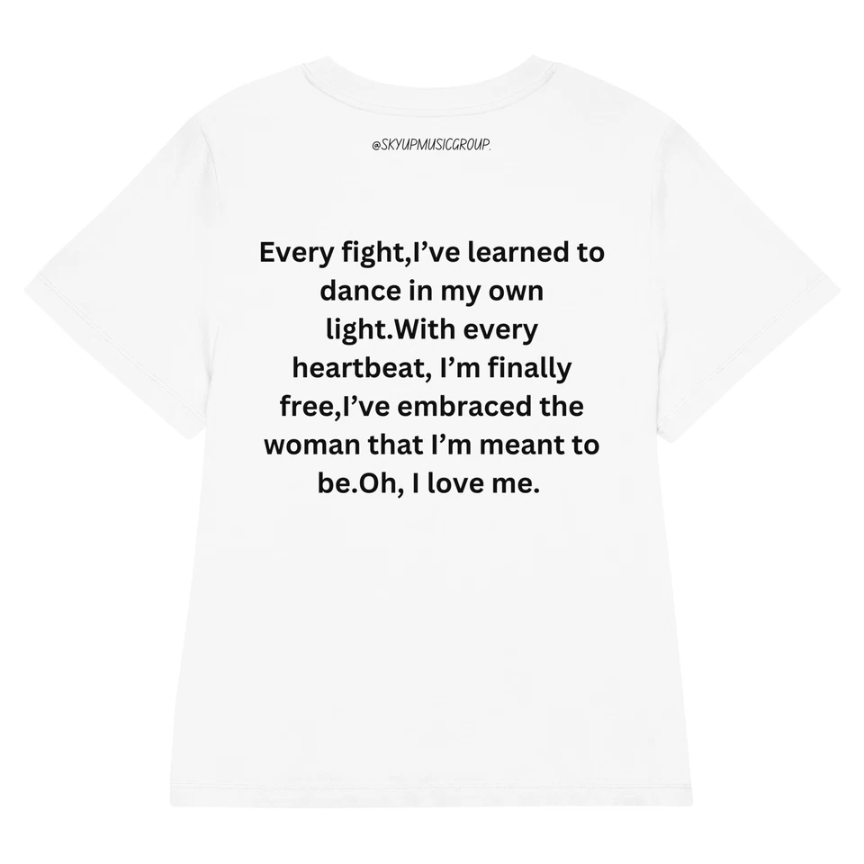 Camiseta mujer orgánica cuello acanalado Foto 1 de 1