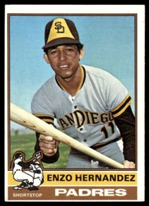 1976 Topps Enzo Hernández San Diego Padres #289 - Imagen 1 de 2