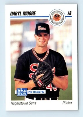 1992 SkyBox AA Daryl Moore Hagerstown Suns #110 - Image 1 of 2