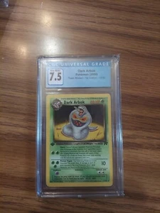 DARK ARBOK CGC 7.5 POKEMON #2 TEAM RAKETE 1. AUSGABE NICHT HOLO Fehler Jahr 23000 - Bild 1 von 3
