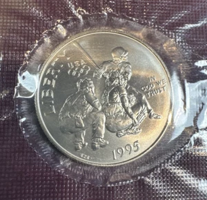 US Olympic coins of the Atlanta centennial games 1995 clad half proof  - Picture 1 of 4