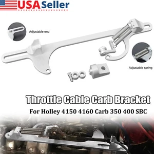 Throttle Cable Carb Bracket Carburetor 265 for Holley Aluminum 4150 4160 Series - Bild 1 von 16
