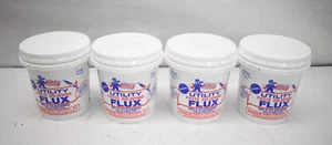 Lot Of 4 Utility Wonder Utility Paste Soldering Flux 16oz For Copper Tubing - Picture 1 of 8