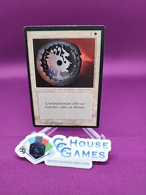 Disenchant Revised French FBB Miscut Off Center Error Oddities MTG *CCGHouse* - Image 1 of 4