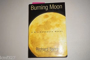 Richard Barre~BURNING MOON~SIGNED 1ST/DJ~NICE COPY - Picture 1 of 5