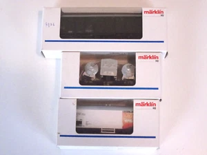 Märklin  Art.Nr. 4736 Bahn/Postwg. m. KK + Behälterwg. + Kühlwg. - Bild 1 von 12