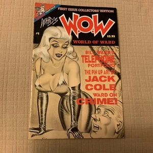 W.O.W. The WORLD Of WARD #1 Bill Ward,Jack Cole 1990 Comic Book  - Picture 1 of 12