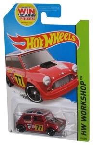 Hot Wheels HW Workshop (2013) Red Morris Mini Toy Car 194/250 - Picture 1 of 1