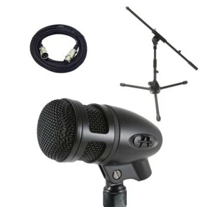 CAD D88 w/ 20' XLR Cable and Short Boom Mic Stand Essentials Bundle - Picture 1 of 3