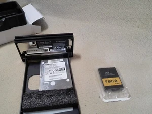 750 GB System Festplatte+1 Netzwerkadapter+ 1 Free Mc Boot memcard für die PS 2 - Bild 1 von 18