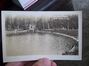 ESCENA TEMPRANA @ PARQUE DE ST PAUL WEST BEND ERA IOWA FOTO REAL POSTAL  - Imagen 1 de 4