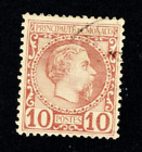 Monaco 1885 stamp Mi# 4 used CV=50.4$