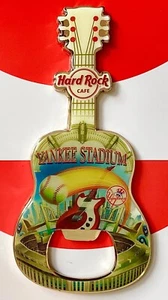 2014 HARD ROCK CAFE YANKEE STADIUM NY CITY T-SHIRT FLASCHENÖFFNER MAGNET GITARRE V14 - Bild 1 von 1