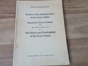 1967 ROYAL BURGH OF FORFAR- RARE ANGUS PLANNING AND DEVELOPMENT BOOK- FREEPOST - Picture 1 of 7