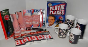 BUFFALO BILLS MAFIA Party Pack Coozies Vintage Beer Mugs bottle opener Playoffs! - Picture 1 of 4