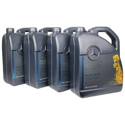Original Mercedes-Benz Motoröl ÖL 5W40 5W-40 MB 229.5 20Liter
